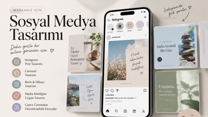 markanıza özel sosyal medya tasarımı yapabilirim