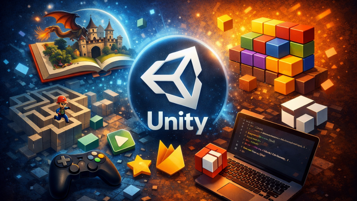 unity ile oyunlar geliştiririm