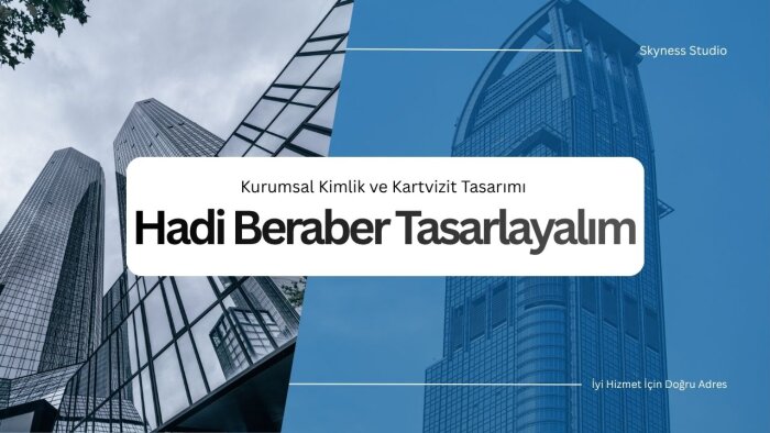 kurumsal kimlik ve kartvizit hazırlayabilirim