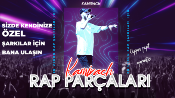 sizin için rap parçası yazabilirim