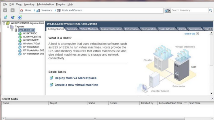 vmware sunucu kurabilirim