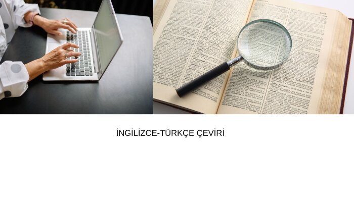 İngilizce–Türkçe metin çevirisi yaparım