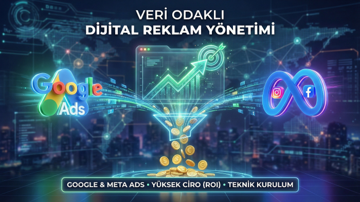 google ve meta reklamlarınızı kar odaklı yönetirim