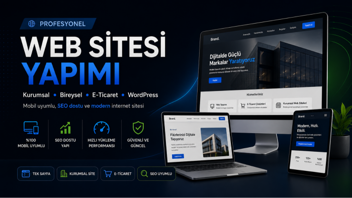 kurumsal ve bireysel web sitesi yapabilirim