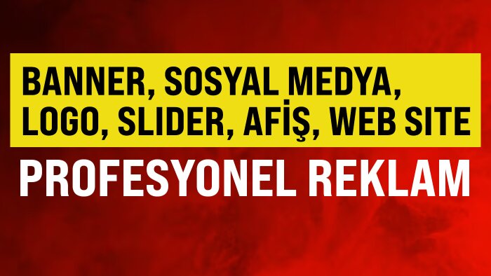 banner, instagram post, web sitesi, logo yaparım