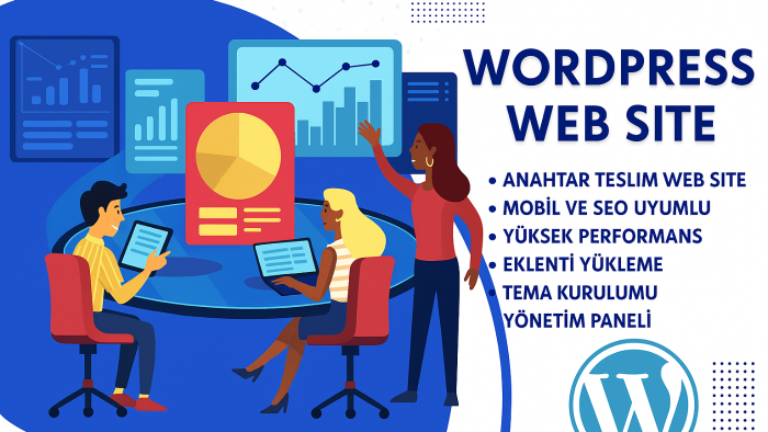 anahtar teslim kurumsal wordpress siteleri hazırlarım