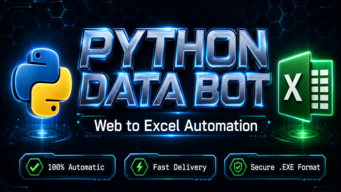 sitelerden Excel'e veri çeken Python botu yazarım