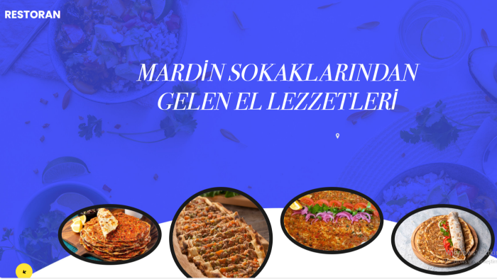 restorant sitesi yapabilirim