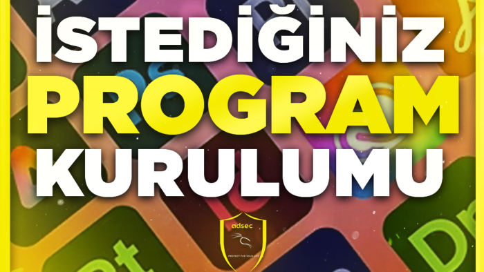 istediğiniz programların kurulumlarını yaparım