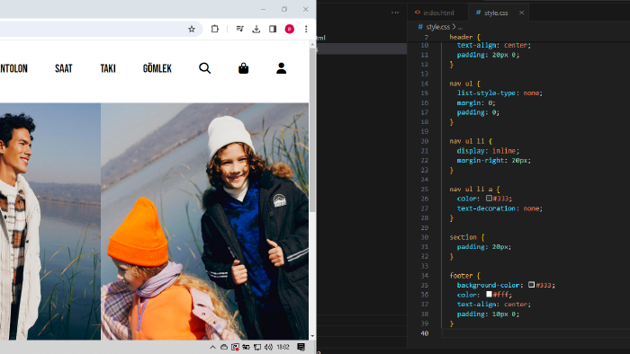 sizin için anahtar teslim web sitesi kurabilirim