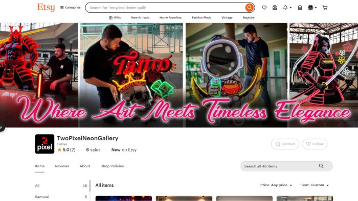 Etsy mağazanızı kurup ürünlerinizi yüklerim
