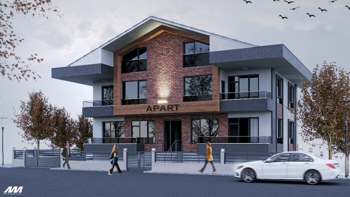 dış mekan tasarımı, model ve render çalışması yapabilirim