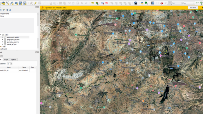 qgis ile coğrafi veri analizi ve haritalama yapıyorum