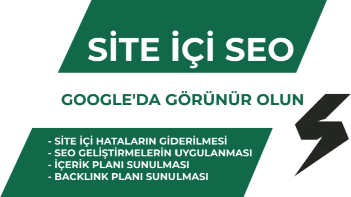 site içi SEO yapılandırmasını kusursuz yapabilirim