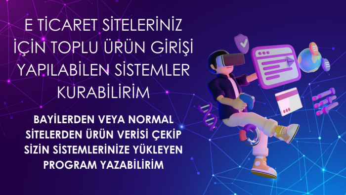 toplu veri girişi yapabileceğiniz sistemler oluşturabilirim