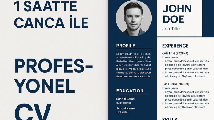 ihtiyacınıza uygun basit & profesyonel cv tasarlıyorum