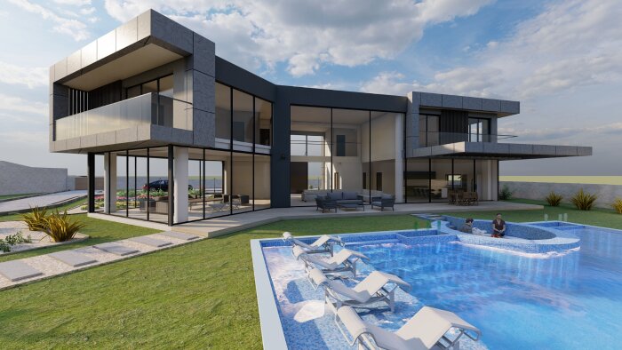 profesyonel mimari 3D modelleme ve render yaparım