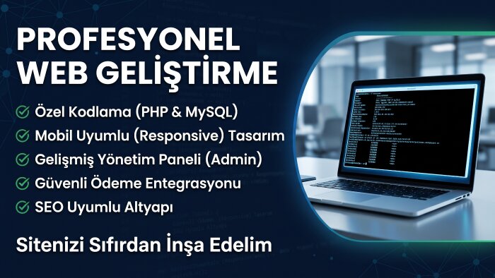 profesyonel, mobil ve dinamik bir web sitesi yapabilirim