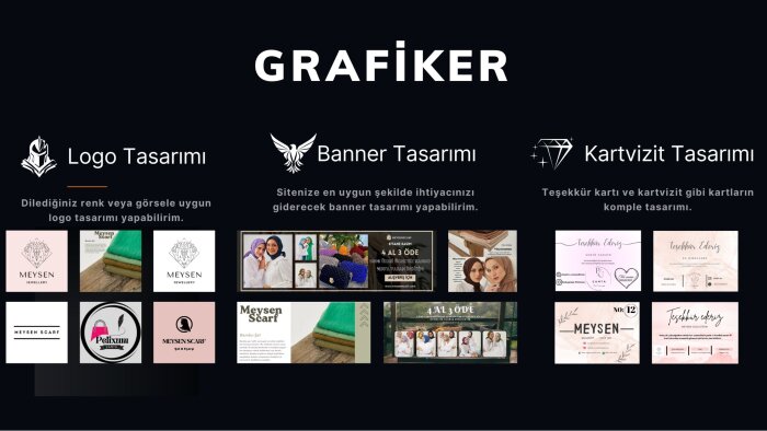 sizin için özgün bir logo tasarlayabilirim