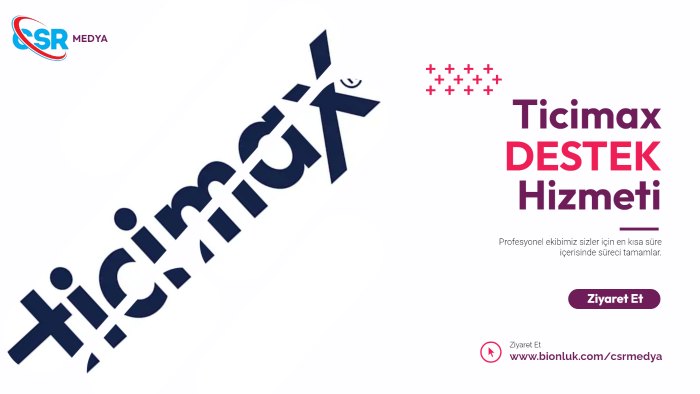 Ticimax sitenize profesyonel destek verebilirim