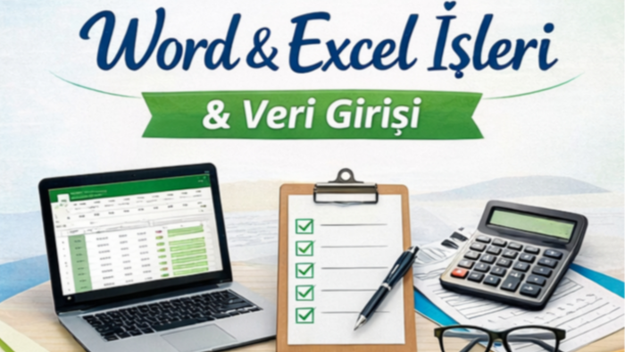 veri girişi işlemlerinizi yaparım