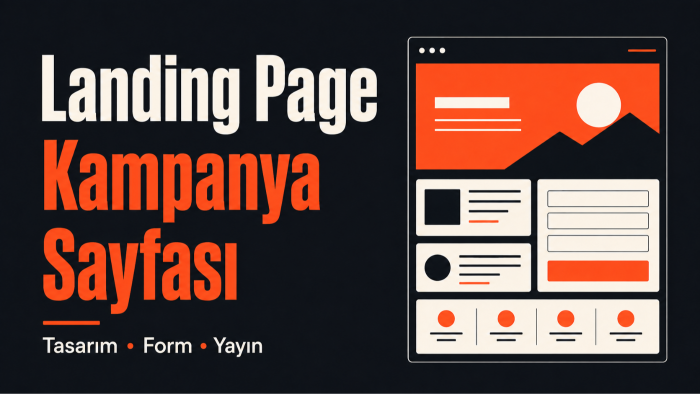 kampanyanız için mobil uyumlu landing page geliştiririm