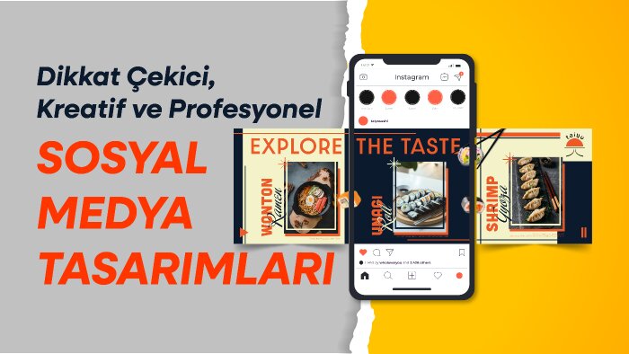 markanızı sosyal medyada öne çıkaracak tasarımlar hazırlarım