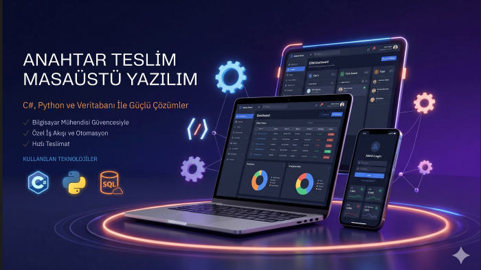 C# ve Python ile sıfırdan masaüstü yazılımları kodlarım