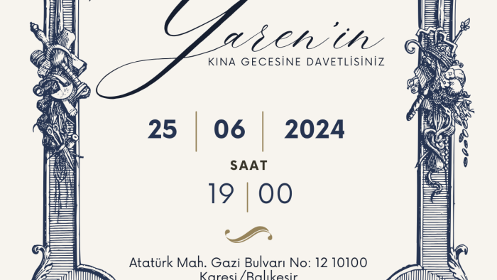 sizlerin özel günleri için tasarımlar yapabilirim