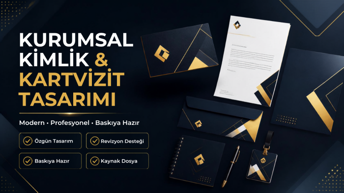 modern ve kurumsal kimliğinizi yapabilirim