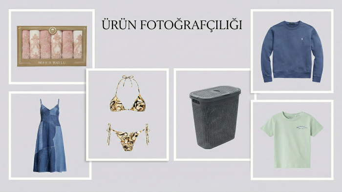 ürünlerin online satış fotoğraflarını çekiyorum