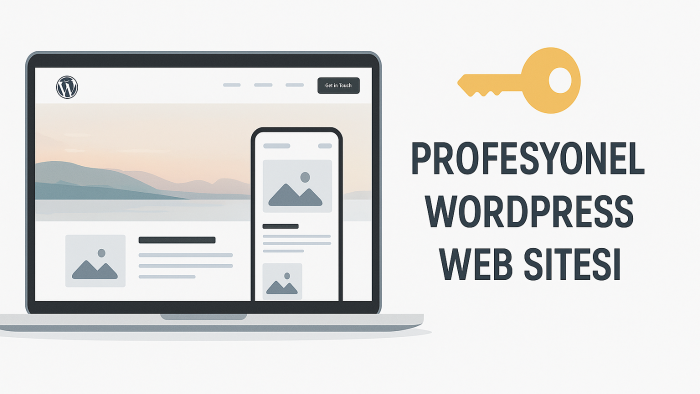 anahtar teslim profesyonel web siteleri tasarlarım