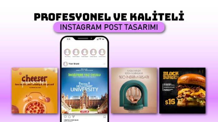 dikkat çekici post tasarımları hazırlarım