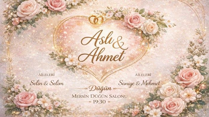 konseptinizi özgün bir davetiyeye dönüştürürüm