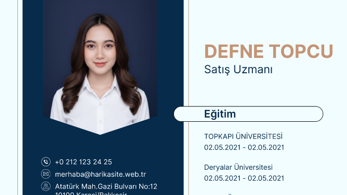cv hazırlarım