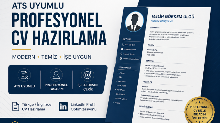 profesyonel cv yaparım