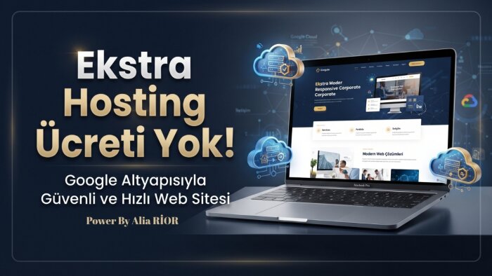 yıllık hosting ücretsiz Google altyapılı web sitesi kurarım