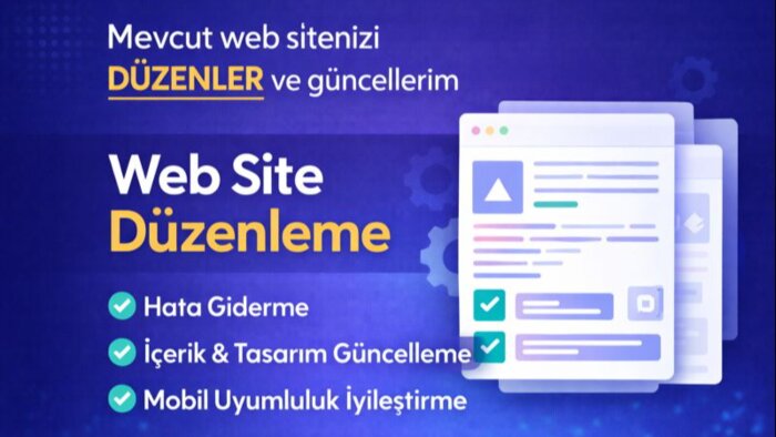 ASP.NET MVC sitenizde hata giderme yaparım