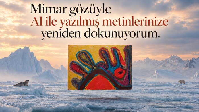 AI ile üretilen metinlerinizi düzenlerim