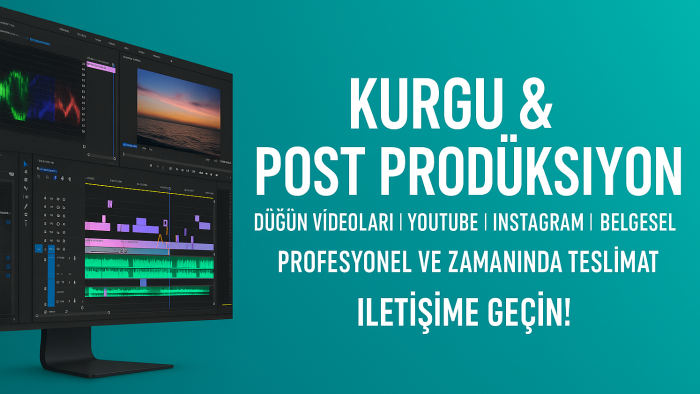 videolarınızı uygun fiyata, profesyonelce kurgularım