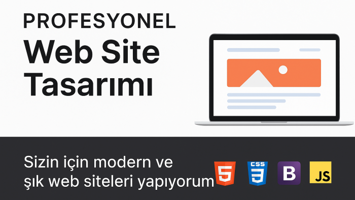 istediğiniz web sitesini sorunsuz ve hızlıca yapabilirim