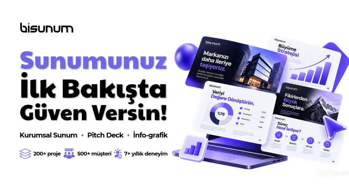 sunumlarınızı ihtiyaçlarınıza göre profesyonelce hazırlarım