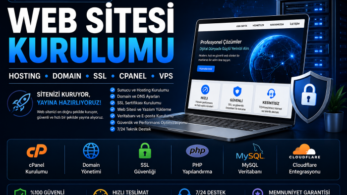 web sitenizi yayına hazır hale getiririm