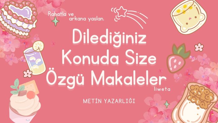 dilediğiniz herhangi bir konuda metin oluşturabilirim