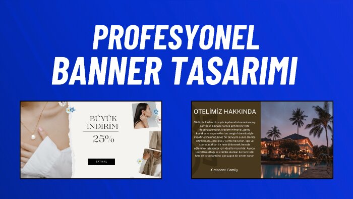 kaliteli banner tasarımı yaparım