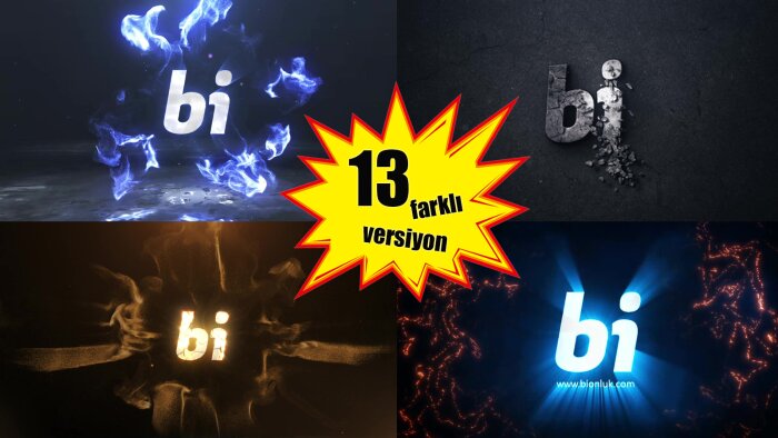 logonuz için patlayan intro/outro yapabilirim