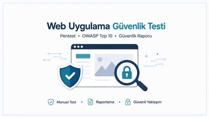 web uygulamalarınızın güvenlik testlerini yaparım