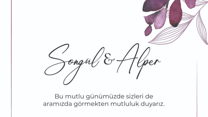 size davetiyenizi tasarlayabilirim