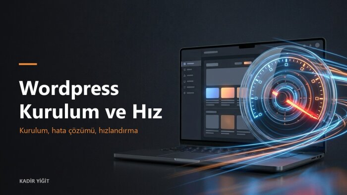 Wordpress sitenizi kurar, düzenler ve hızlandırırım