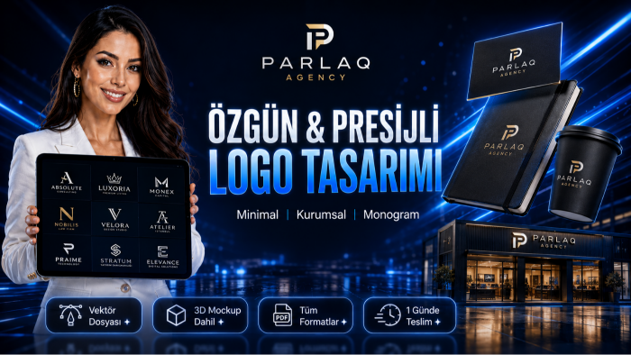 markanıza özel profesyonel ve özgün logo tasarımı yaparım